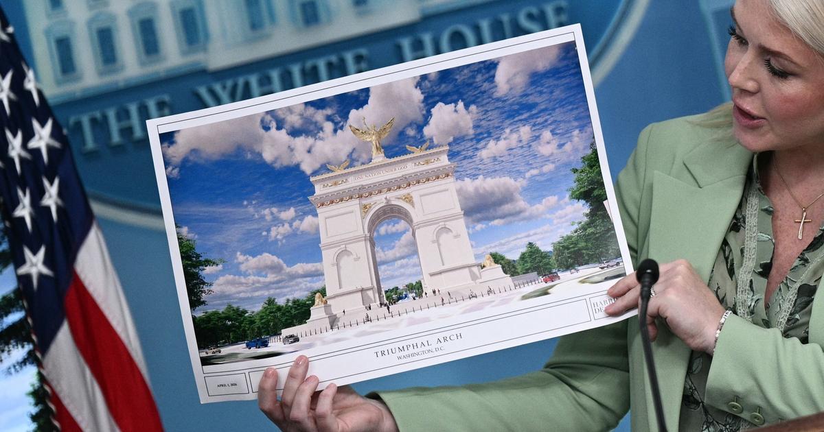 La Maison Blanche dévoile les premières images de « l’Arc de Triomphe des États-Unis »