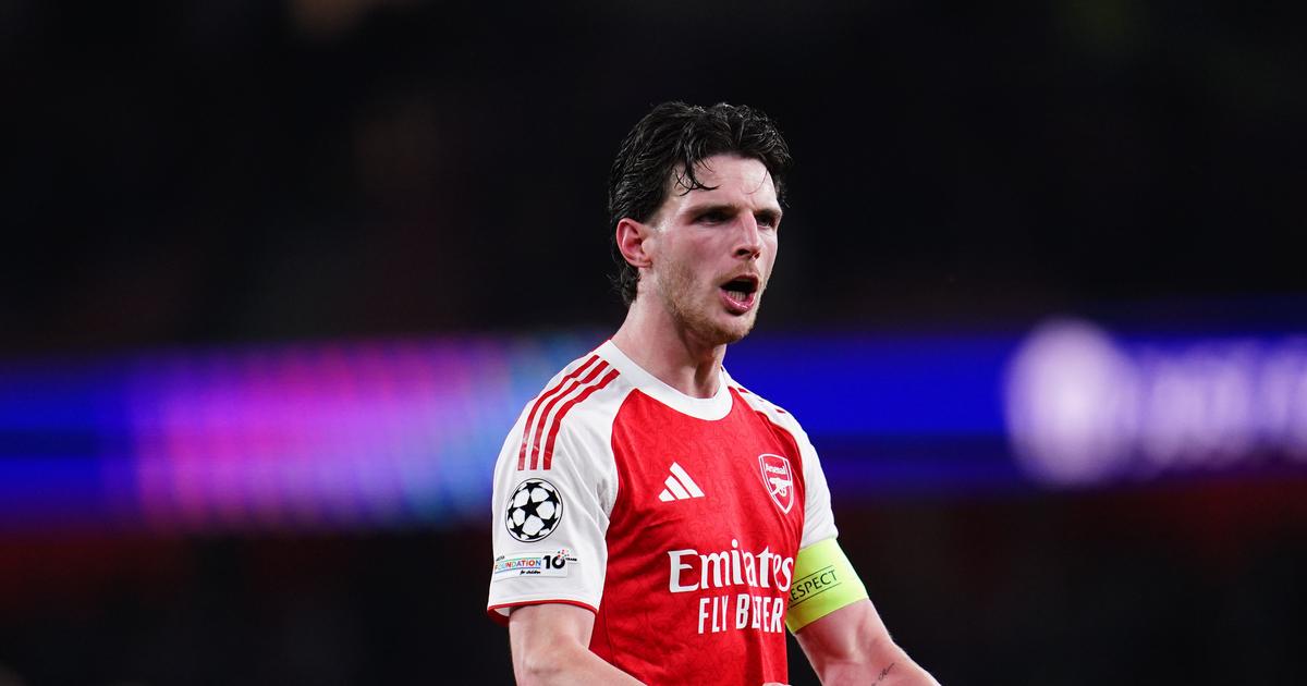 Ligue des champions : «peu importe ce que les gens pensent» d'Arsenal, déclare Declan Rice, lassé des critiques
