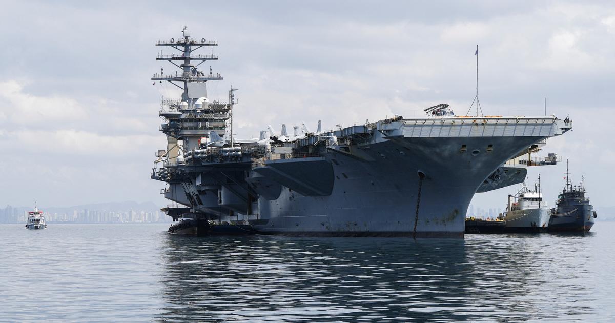 Guerre au Moyen-Orient : le porte-avions américain USS George HW Bush fait le tour de l’Afrique pour éviter le canal de Suez