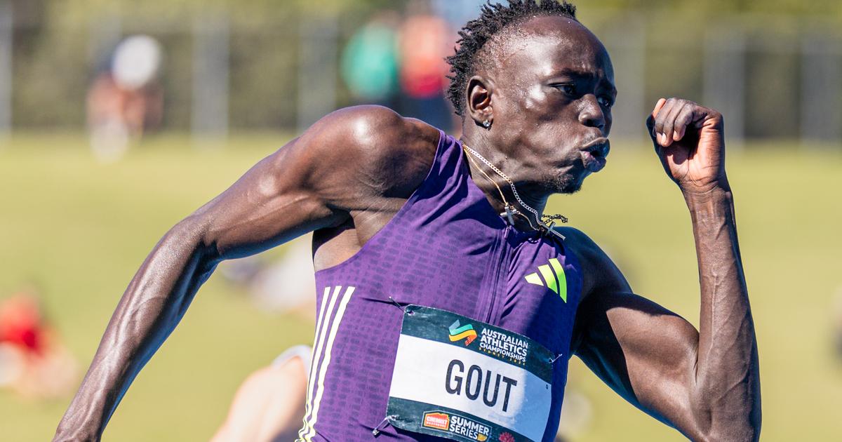 Athlétisme : le phénomène Gout Gout manque de peu la barre des 10 secondes