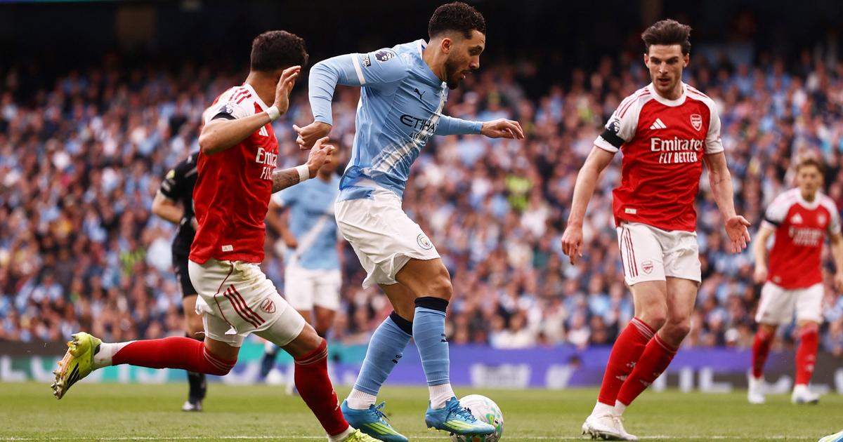 Manchester City-Arsenal : slalom magique, frappe imparable... En vidéo, Rayan Cherki illumine le choc de Premier League