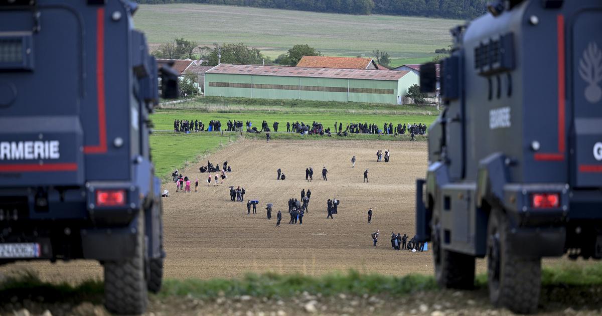 Déchets nucléaires : marche sous haute surveillance contre le projet Cigéo à Bure