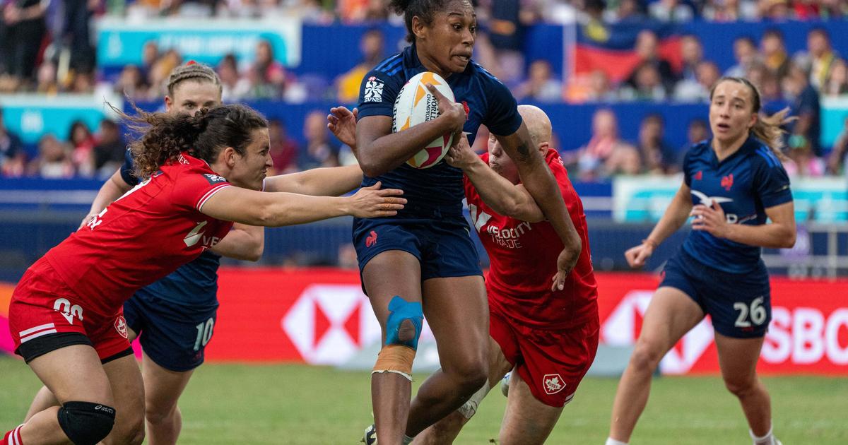 Rugby à 7 : les Bleues sur le podium à Hong Kong, leurs homologues masculins très loin du compte