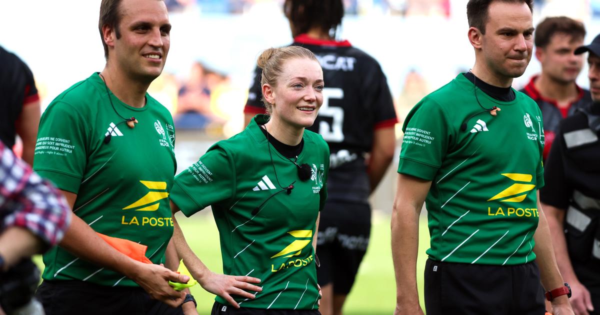 Top 14 : «C’était fantastique !», savoure Hollie Davidson, première femme de l’histoire à avoir arbitré un match du championnat de France
