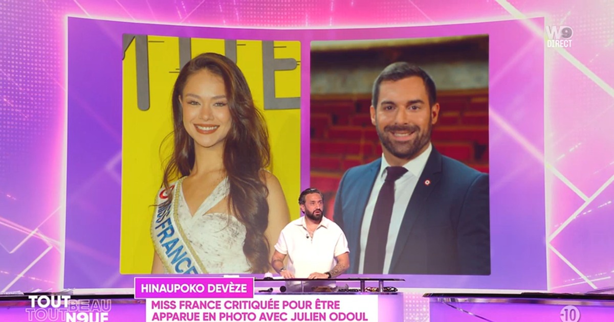 Hinaupoko Devèze pose avec Julien Odoul : le patron de Miss France demande au député RN de retirer la photo