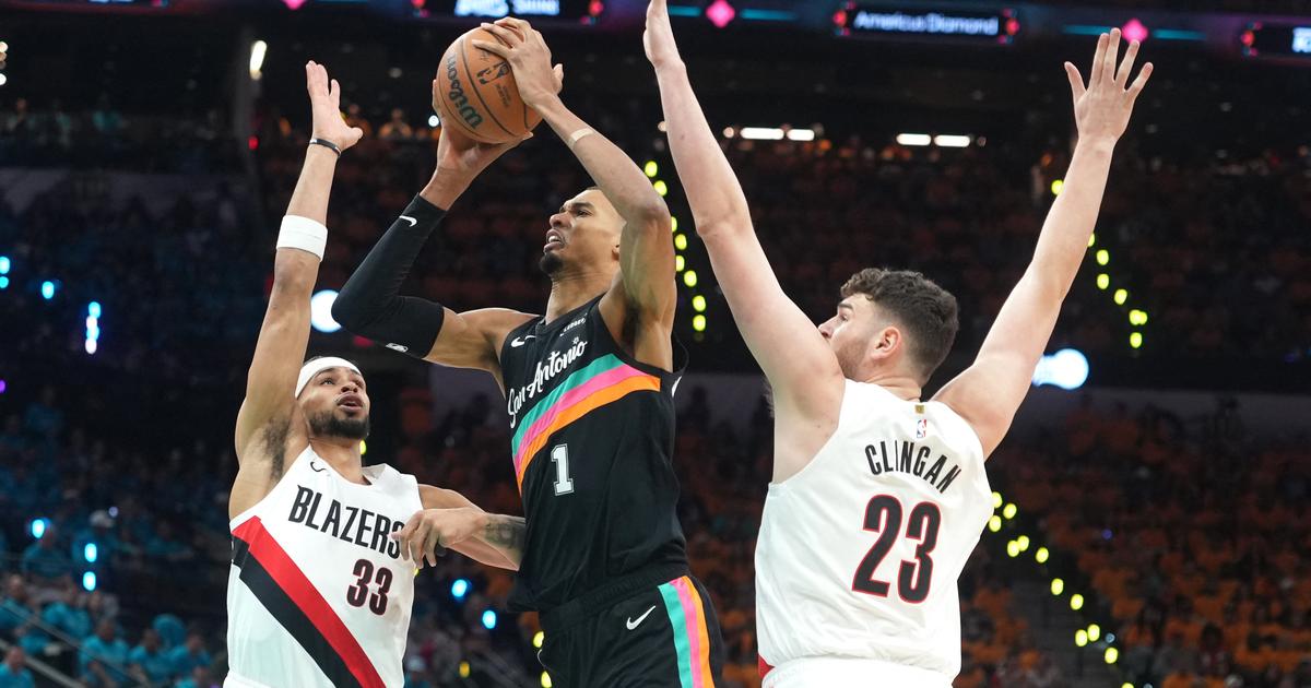 NBA : débuts réussis en play-offs pour Wembanyama et les Spurs