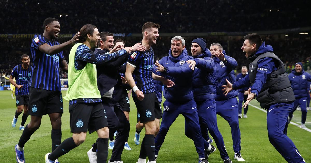 Coupe d'Italie : l'Inter Milan renverse Côme et disputera la finale