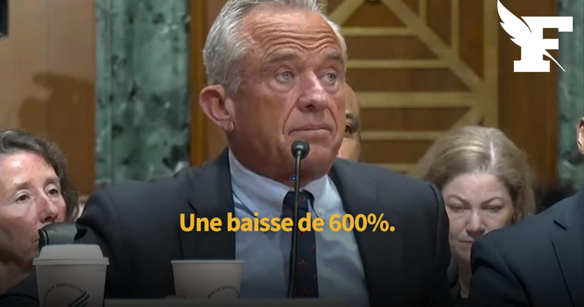 «Trump a une autre manière de compter» : devant le Congrès, le ministre de la Santé Kennedy commet une grosse faute de calcul