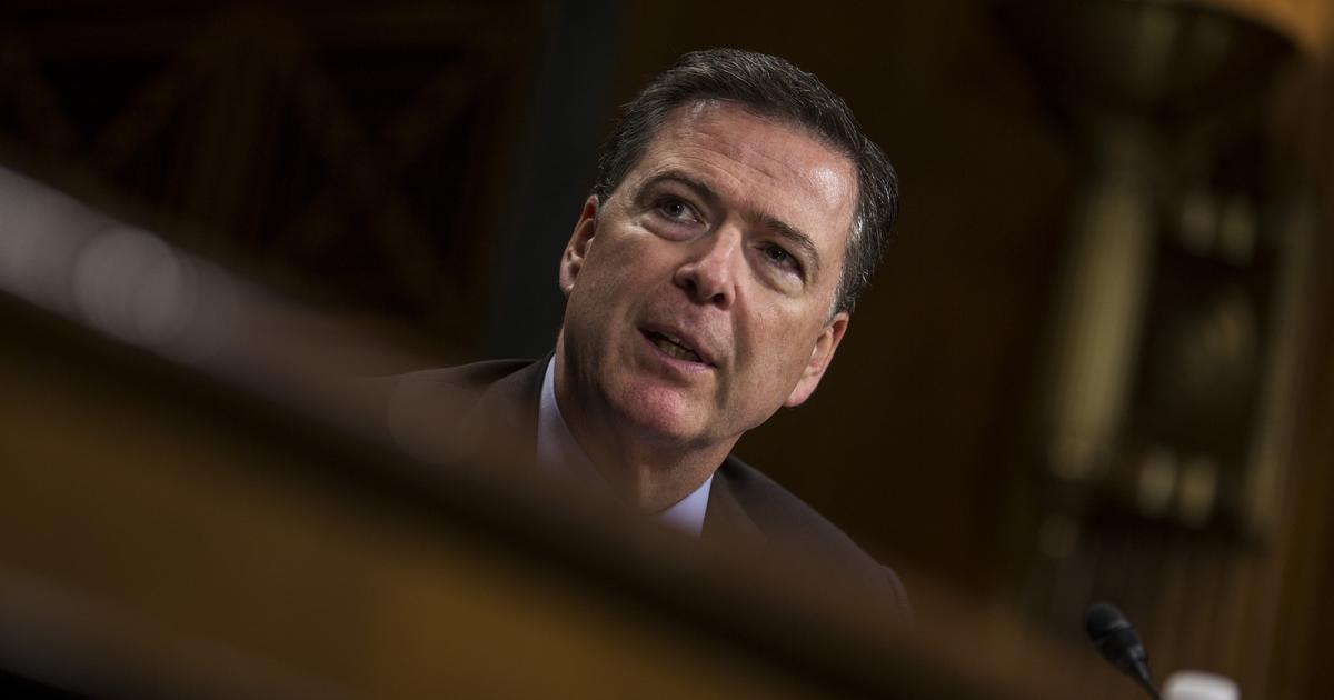 Inculpé de «menace contre la vie» de Donald Trump, l’ancien directeur du FBI James Comey dit ne pas avoir «peur»