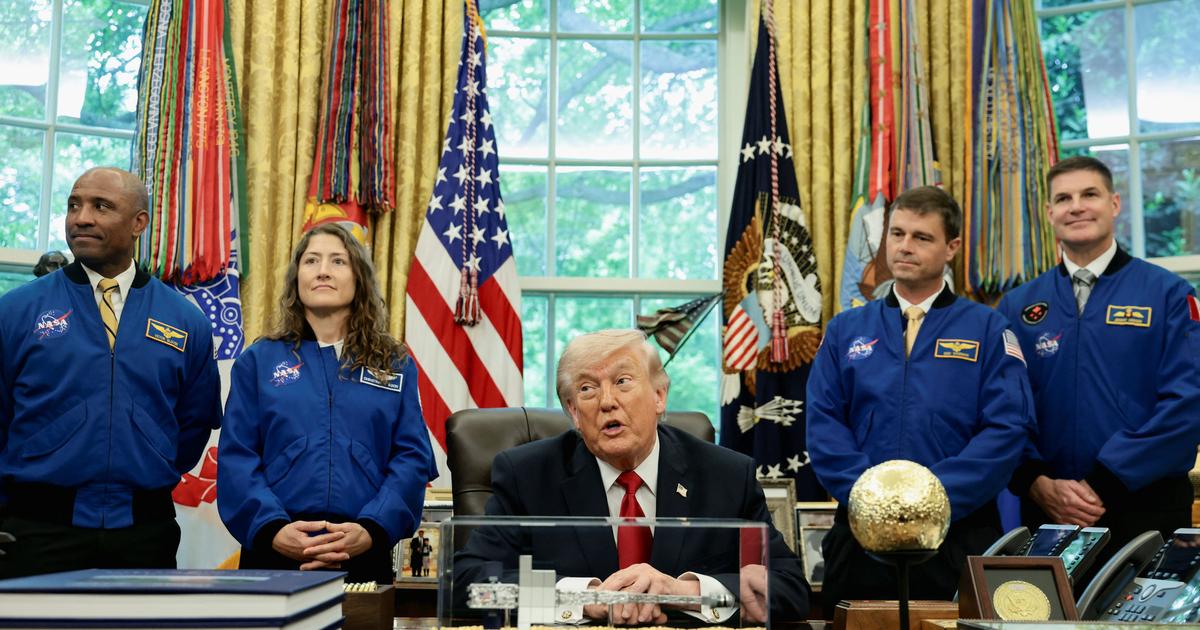 «On a de bonnes chances» : Donald Trump dit croire en un retour des Américains sur la Lune d'ici à la fin de son mandat
