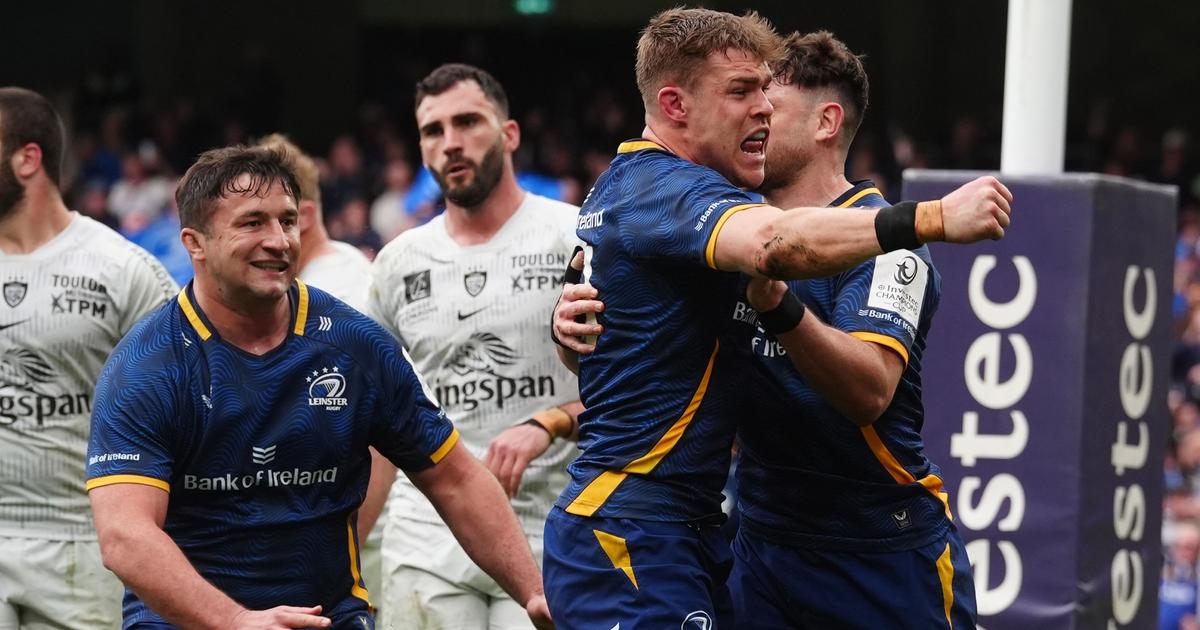 Rugby, Champions Cup : fin du rêve pour Toulon, battu sur le fil en demi-finale par le Leinster
