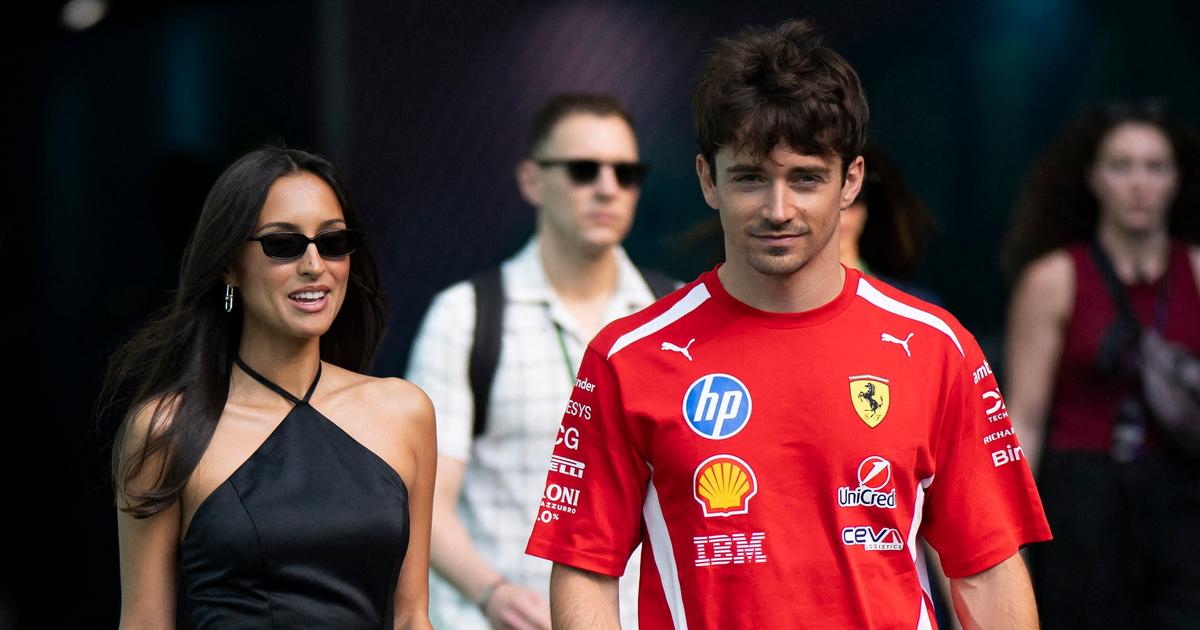 L’apparition de Charles Leclerc et de son épouse, Alexandra Saint Mleux, plus amoureux que jamais au Grand Prix de Miami