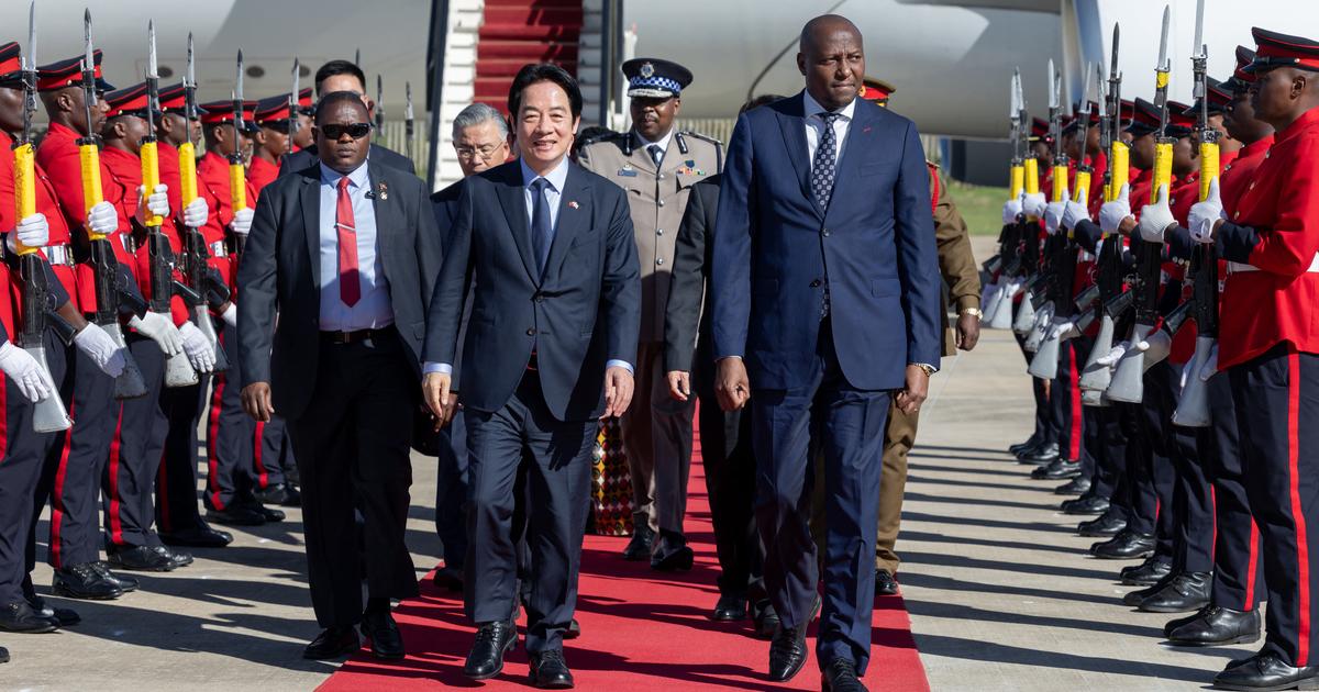 Le président taïwanais entame une visite officielle en Eswatini, la Chine le qualifie de «rat»