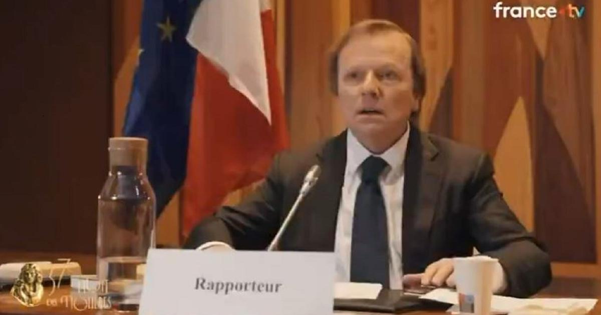 «Vous ne voulez pas que je vous dise la marque de mon slip?!» : Laurent Stocker singe Charles Alloncle aux Molières