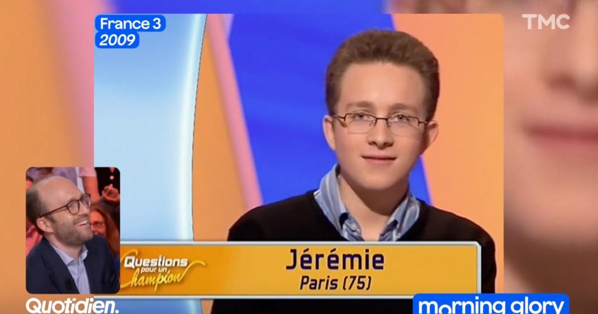 «Ça, c’est méchant» : «Quotidien» ressort une archive de Jérémie Patrier-Leitus dans «Questions pour un champion»