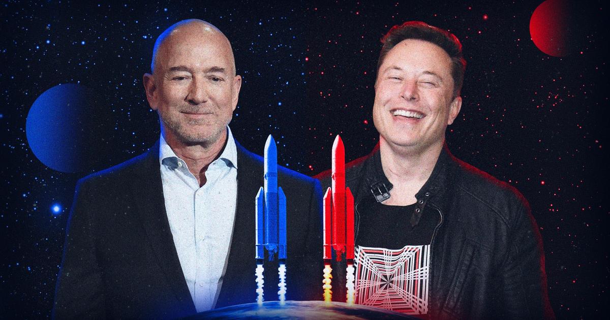 « Il faut aller sur la Lune avant SpaceX » : la rivalité entre Elon Musk et Jeff Bezos repart de plus belle dans l’espace