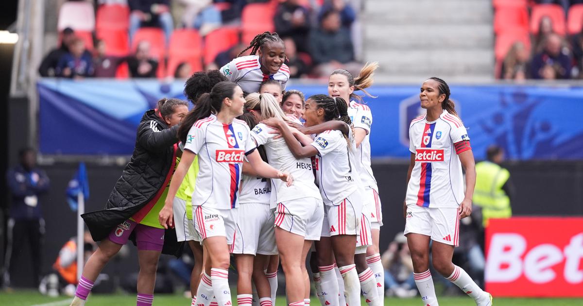 Foot (F) : les Lyonnaises domptent le PSG et remportent la Coupe de France