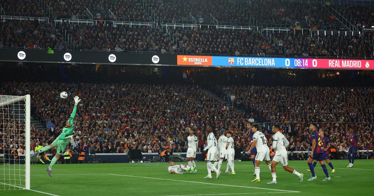 Barcelone-Real Madrid : en vidéo, le sublime coup franc de Rashford pour parfaitement lancer le Barça