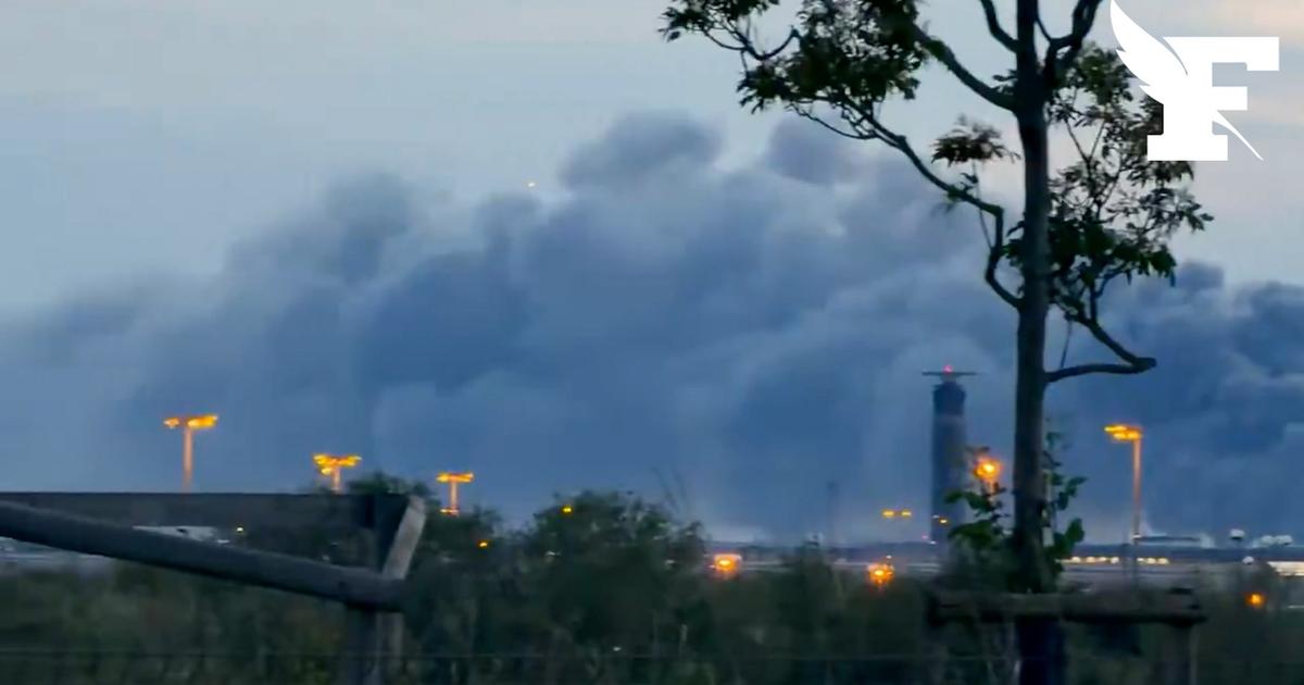 Val-d’Oise : un impressionnant incendie visible depuis Paris près de l’aéroport de Roissy