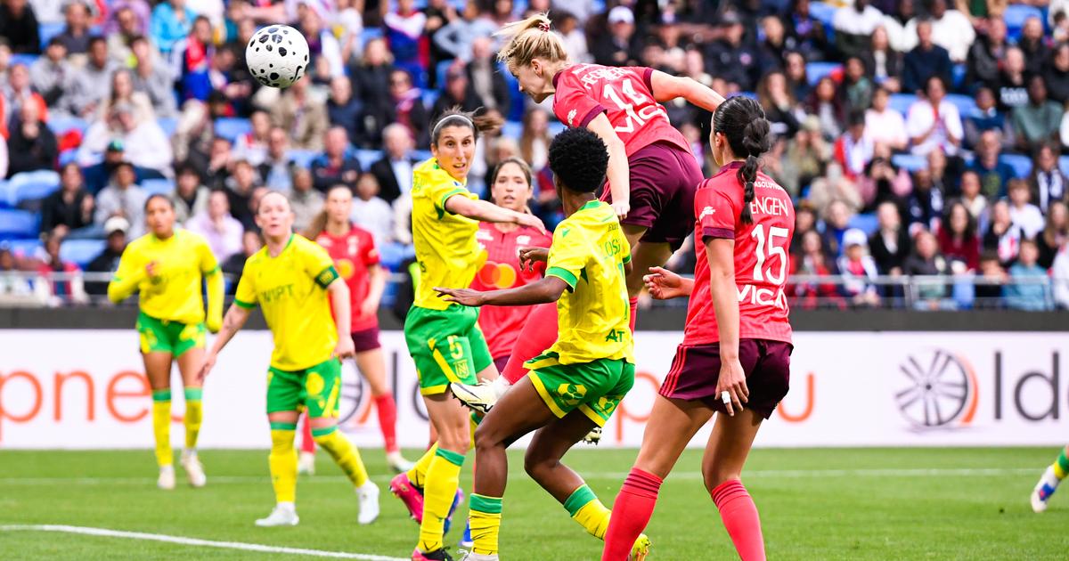 Womens First League: Lyon destroys Nantes and will defend its title in the final