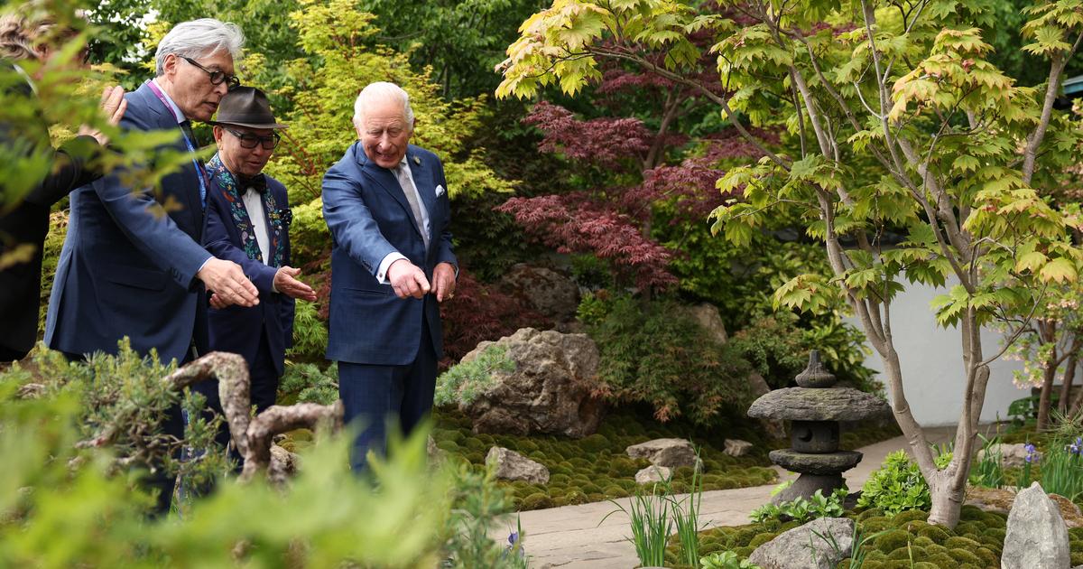 Charles III, accompagné de stars, donne le coup d’envoi du Chelsea Flower Show