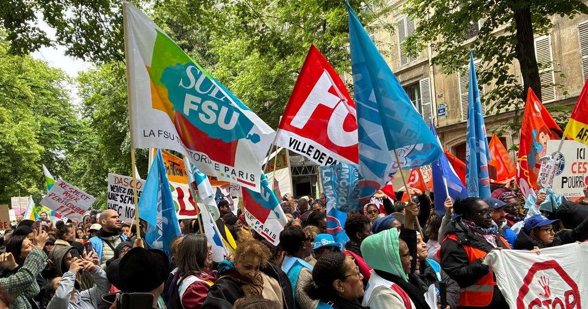 « Non aux suspensions abusives ! » : à Paris, les animateurs périscolaires dans la rue pour défendre leur image