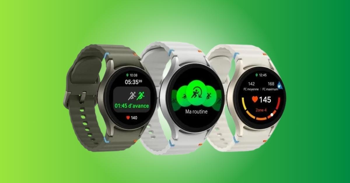 Galaxy Watch7: Offre Cdiscount - La montre connectée à 168€