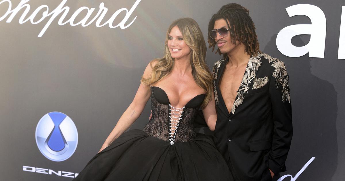 Η Heidi Klum και ο (εγγονός) γιος της Henry Samuel, ένα σικ και ταιριαστό δίδυμο στο γκαλά amfAR στις Κάννες