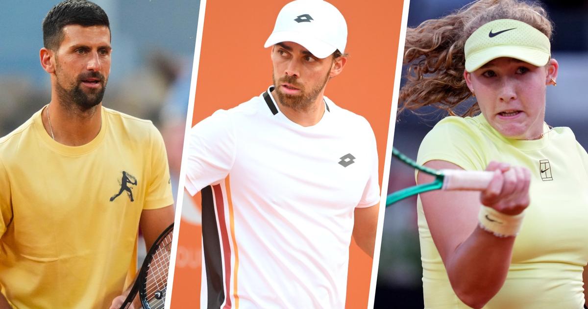 Roland-Garros : Mpetshi Perricard et Bonzi se mesurent à Djokovic et Zverev... Tout ce qu’il faut savoir sur la première journée