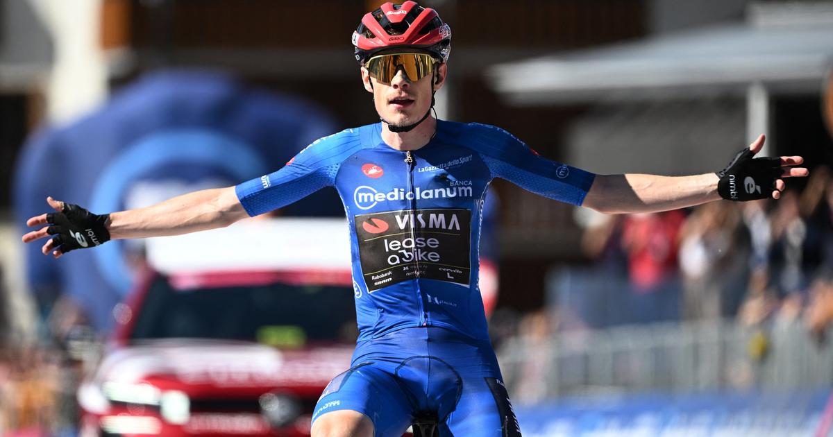 Tour d’Italie : vainqueur de la 14e étape, Jonas Vingegaard s’empare du maillot rose