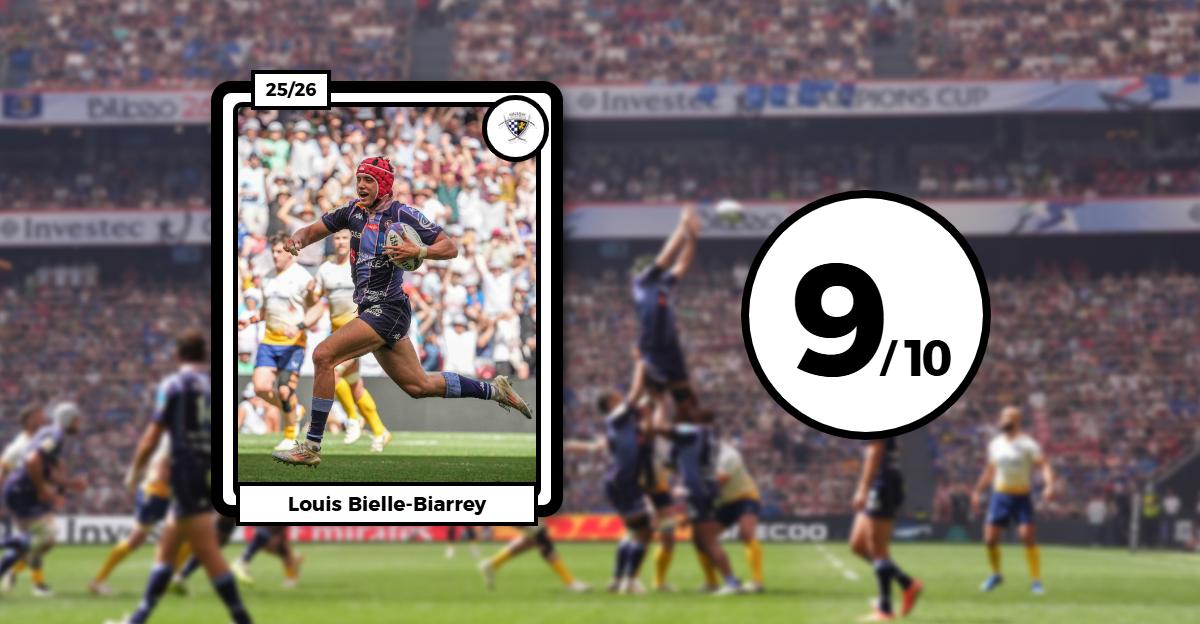 Leinster-UBB : Bielle-Biarrey en feu, Lucu grand patron, Moefana en férocité… Les notes des Bordelais après la finale de Champions Cup