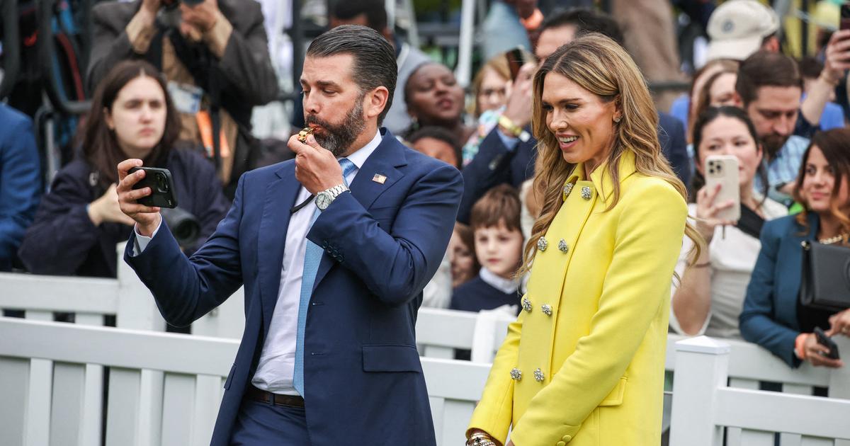 “Yours forever”: Donald Trump Jr. and Bettina Anderson reveal a photo from their intimate wedding in the Bahamas