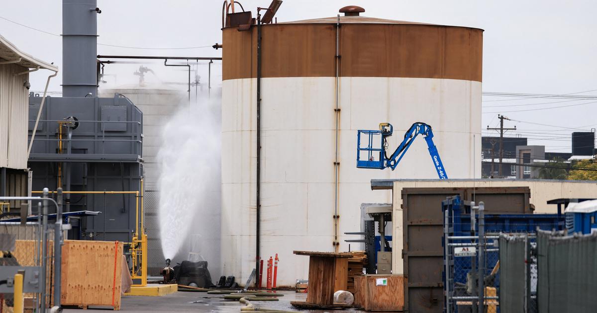 United States: California authorities optimistic about a chemical tank at risk of exploding.