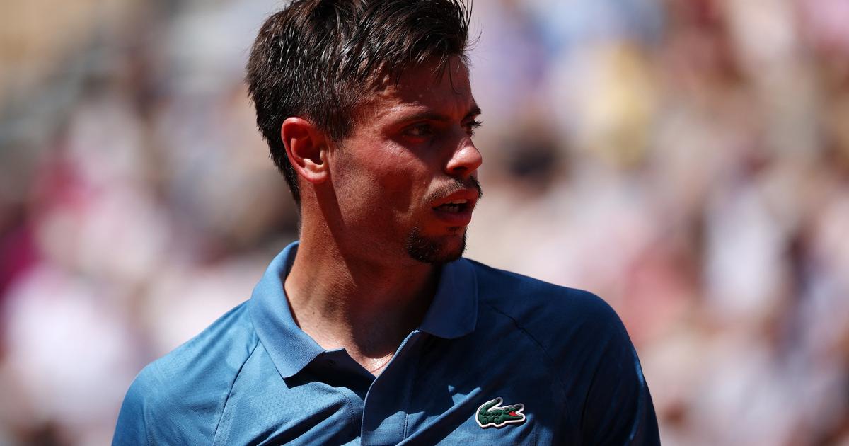Roland-Garros : «C’est venu ce matin au réveil», regrette Arthur Géa sur ses ennuis de santé en plein match