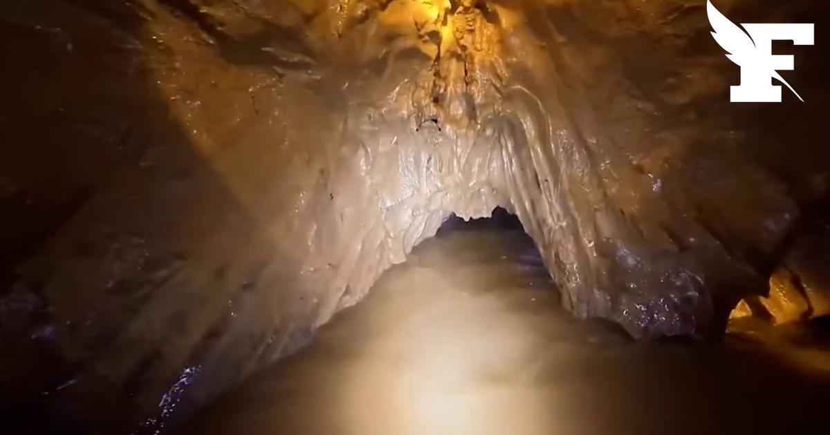 Courants rapides, passages étroits... Les images des recherches pour retrouver sept mineurs coincés dans une grotte au Laos alors qu’ils cherchaient de l’or