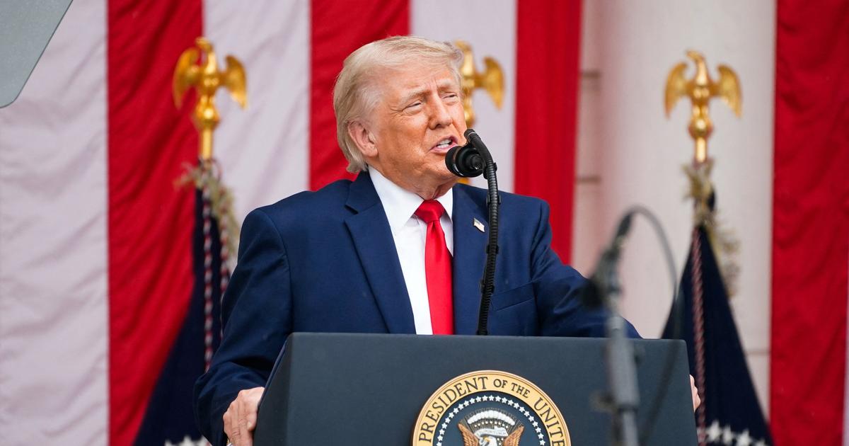 War in the Middle East: in the middle of Memorial Day ceremony, Donald Trump declares that Iran “will never have a nuclear weapon”
