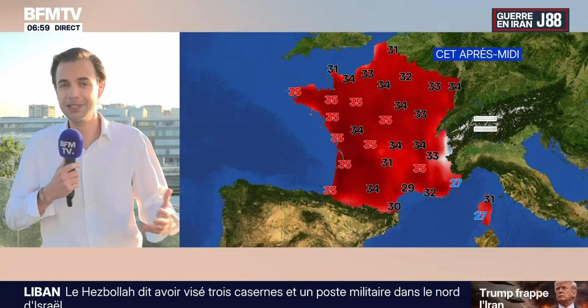 Un journaliste de BFMTV cible «de messages d’insultes et de menaces» à cause de cartes météo rouges