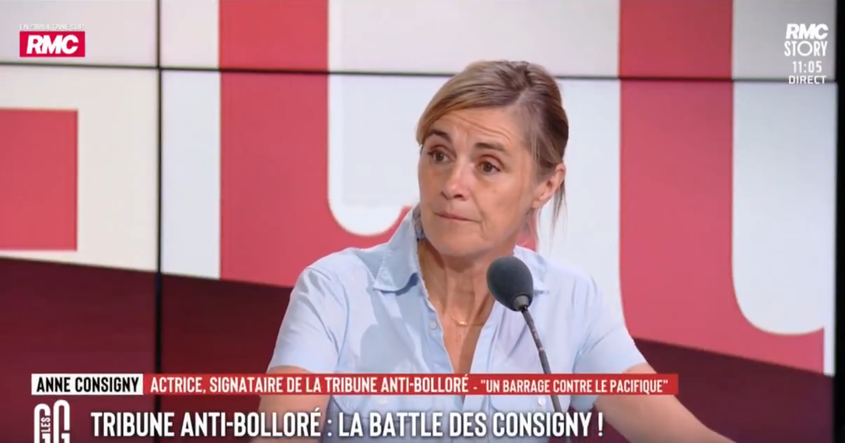 «J’ai eu peur» : polémique après les propos d’Anne Consigny sur Vincent Bolloré et le film Sacré-Coeur sur RMC