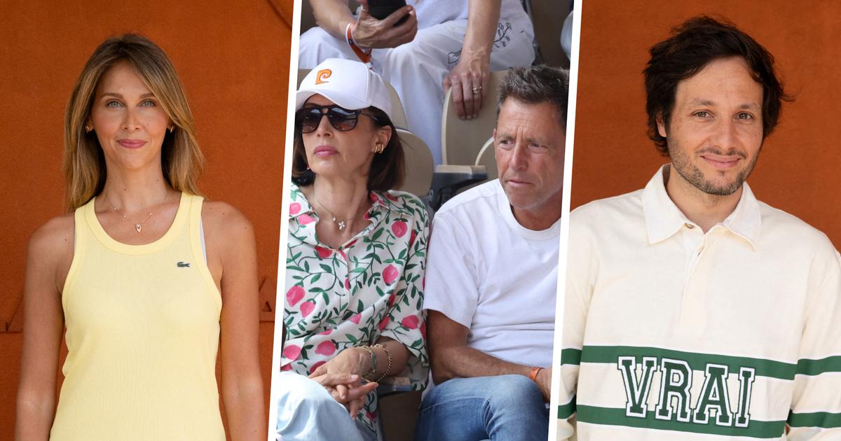 Ophélie Meunier, Vianney, Géraldine Maillet et Daniel Riolo... Les stars télé à Roland-Garros malgré la canicule