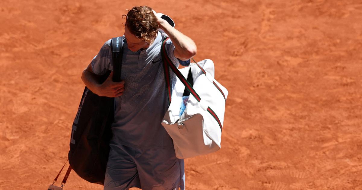 Roland-Garros : «Les conditions étaient bonnes mais, d’un coup, je me suis pris un mur», regrette Jannik Sinner après sa sortie de route
