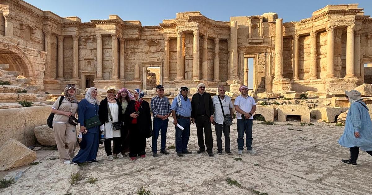 «J’ai pleuré quand je suis revenu la première fois à Palmyre» : en Syrie, les premiers touristes de retour sur le site antique dynamité par Daech