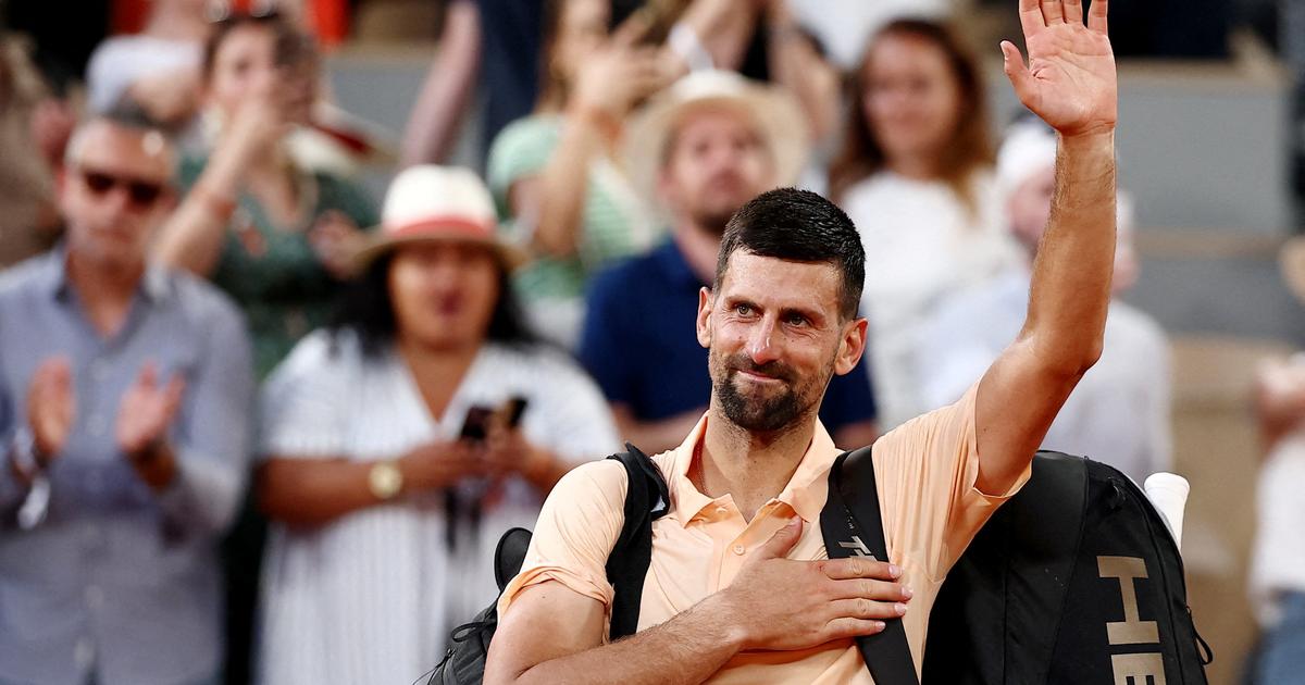Roland-Garros : «Je ne sais pas si c’est mon dernier», assure Djokovic après sa défaite contre Fonseca