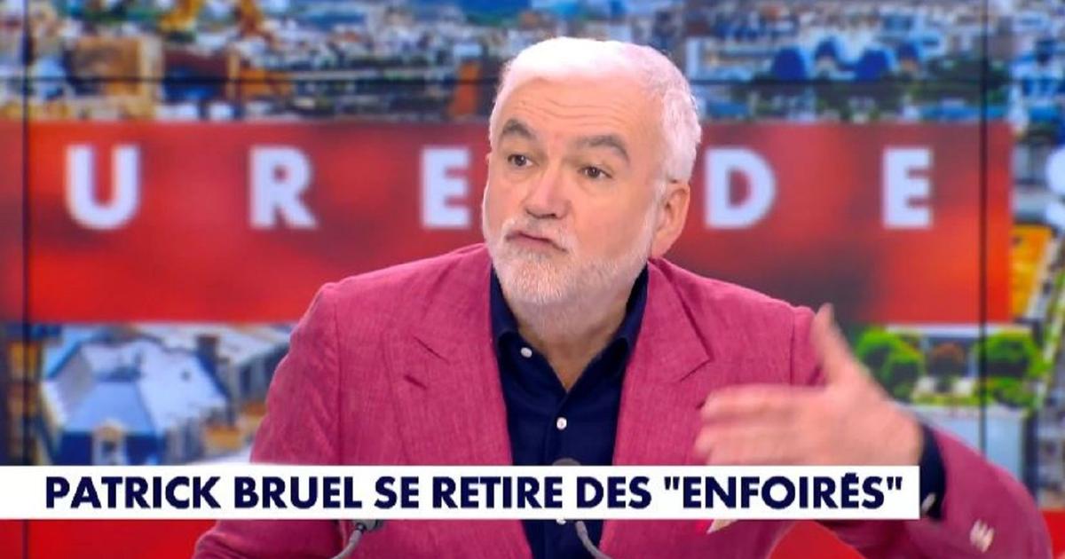 «C’est une première» : Pascal Praud commente le retrait de Patrick Bruel des «Enfoirés»
