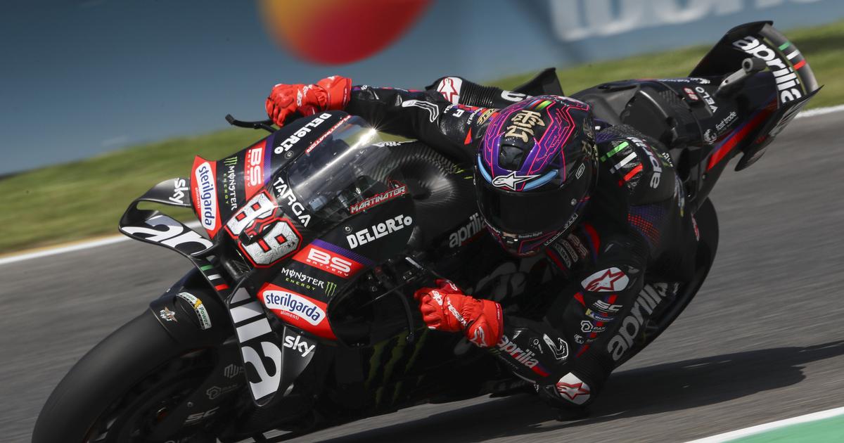 MotoGP : près de 370 km/h, nouveau record de vitesse de la discipline battu par l’Aprilia de Jorge Martin