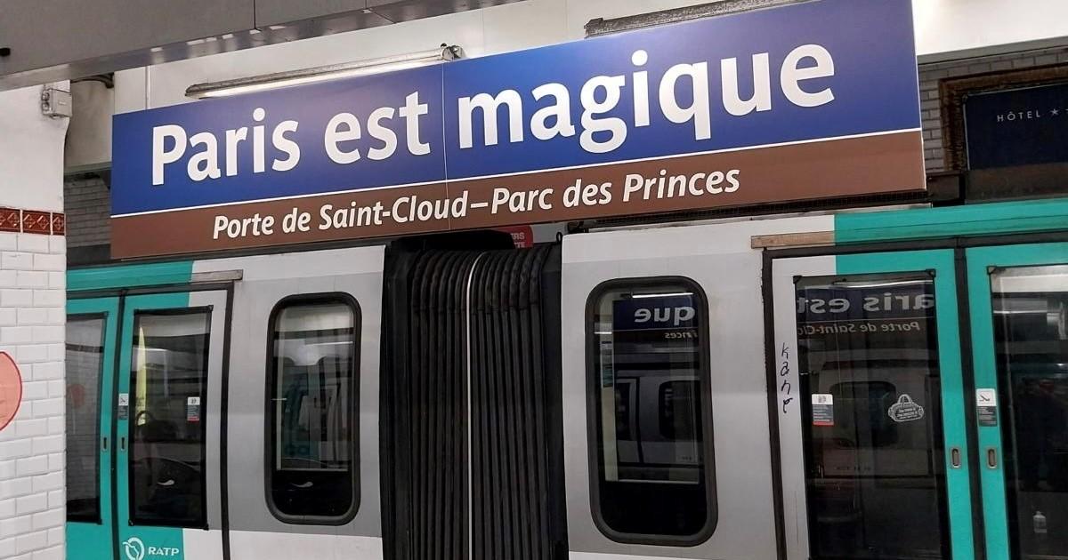 «Back2Back», «Paris est magique», «Champions d’Europe» : la RATP rebaptise des stations de métro parisiennes