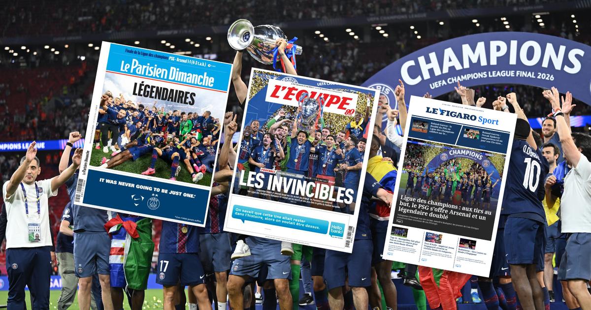PSG-Arsenal : «Légendaires», «Les invincibles», «un tournant dans l’histoire»... La presse salue le doublé des Parisiens et encense Luis Enrique
