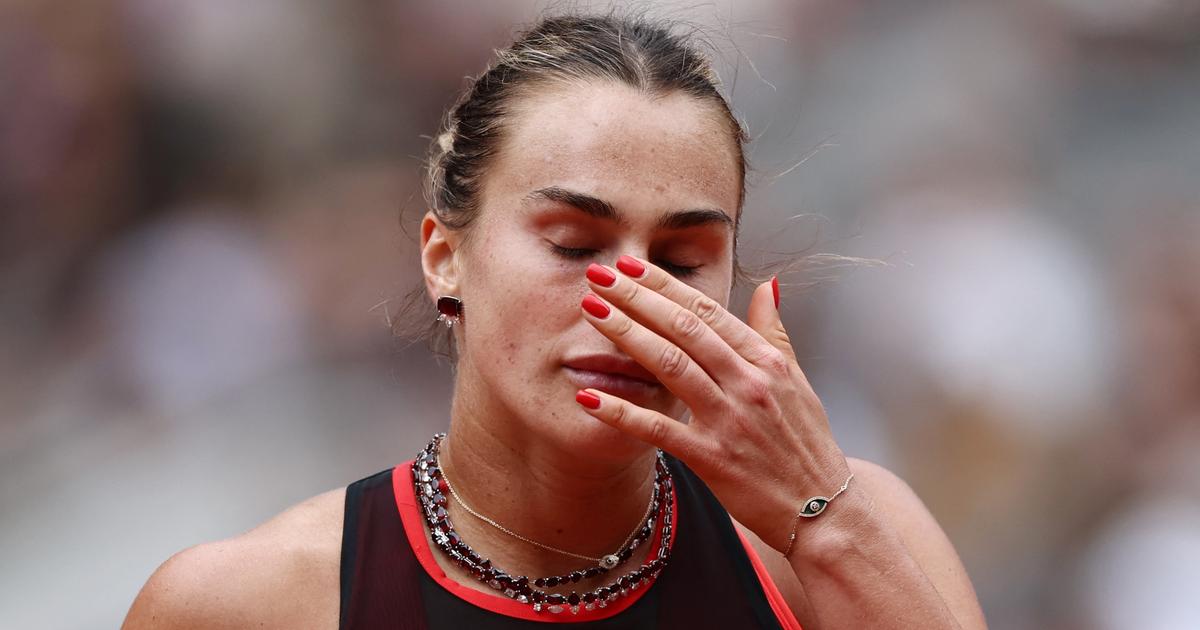 Roland-Garros : coup de tonnerre, Aryna Sabalenka se rate encore et prend la porte