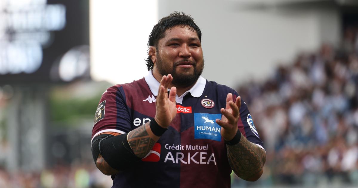 Top 14 : coup dur pour l’UBB avec la fin de saison de Ben Tameifuna, opéré d’une épaule