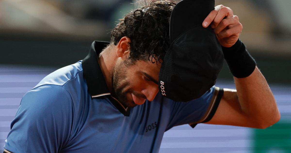 Roland-Garros : une nouvelle fois trahi par son physique, Berrettini laisse filer Arnaldi dans le dernier carré