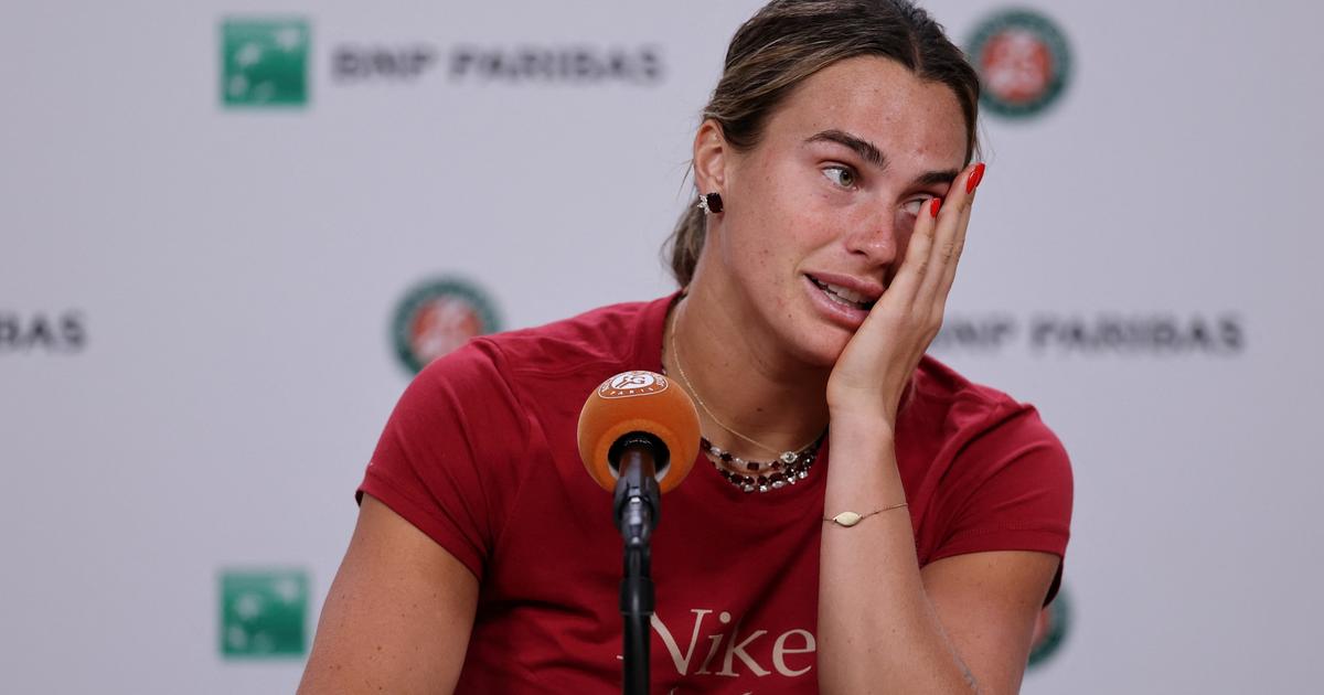 Roland-Garros : «Je suis tombée dans un trou noir mental», assume Aryna Sabalenka après son élimination surprise